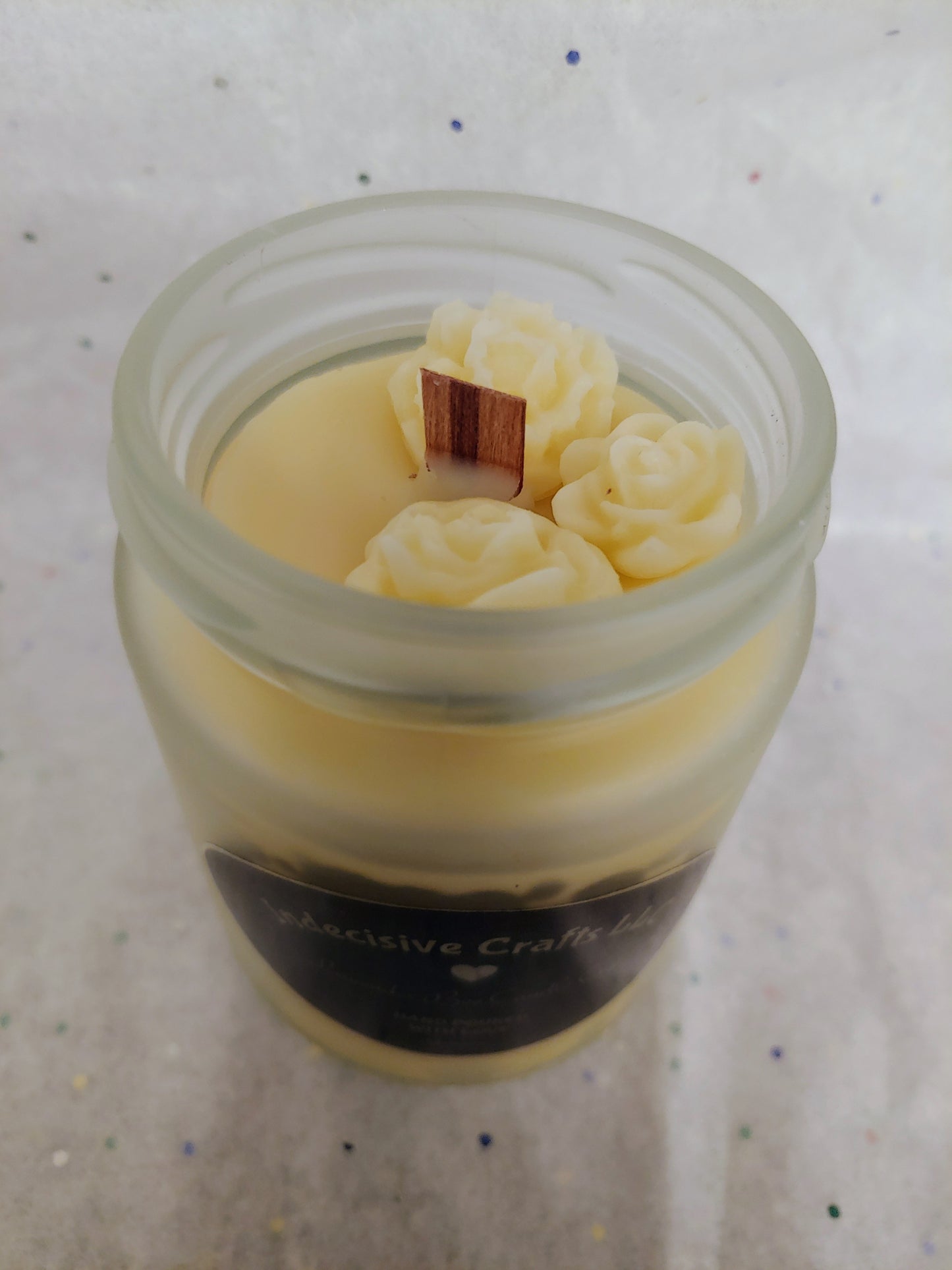 Lavender Beeswax Candle Cup (8oz)