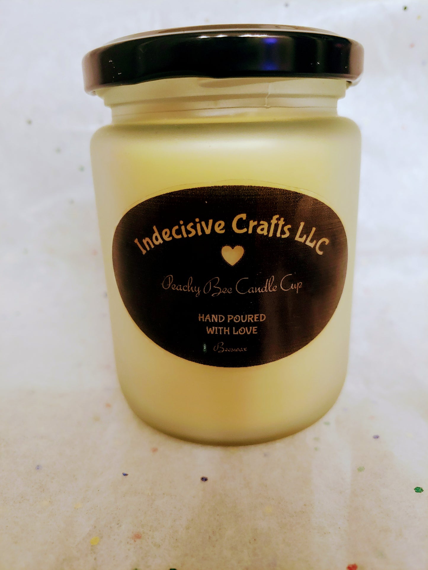 Beeswax Candle Cup (8oz)